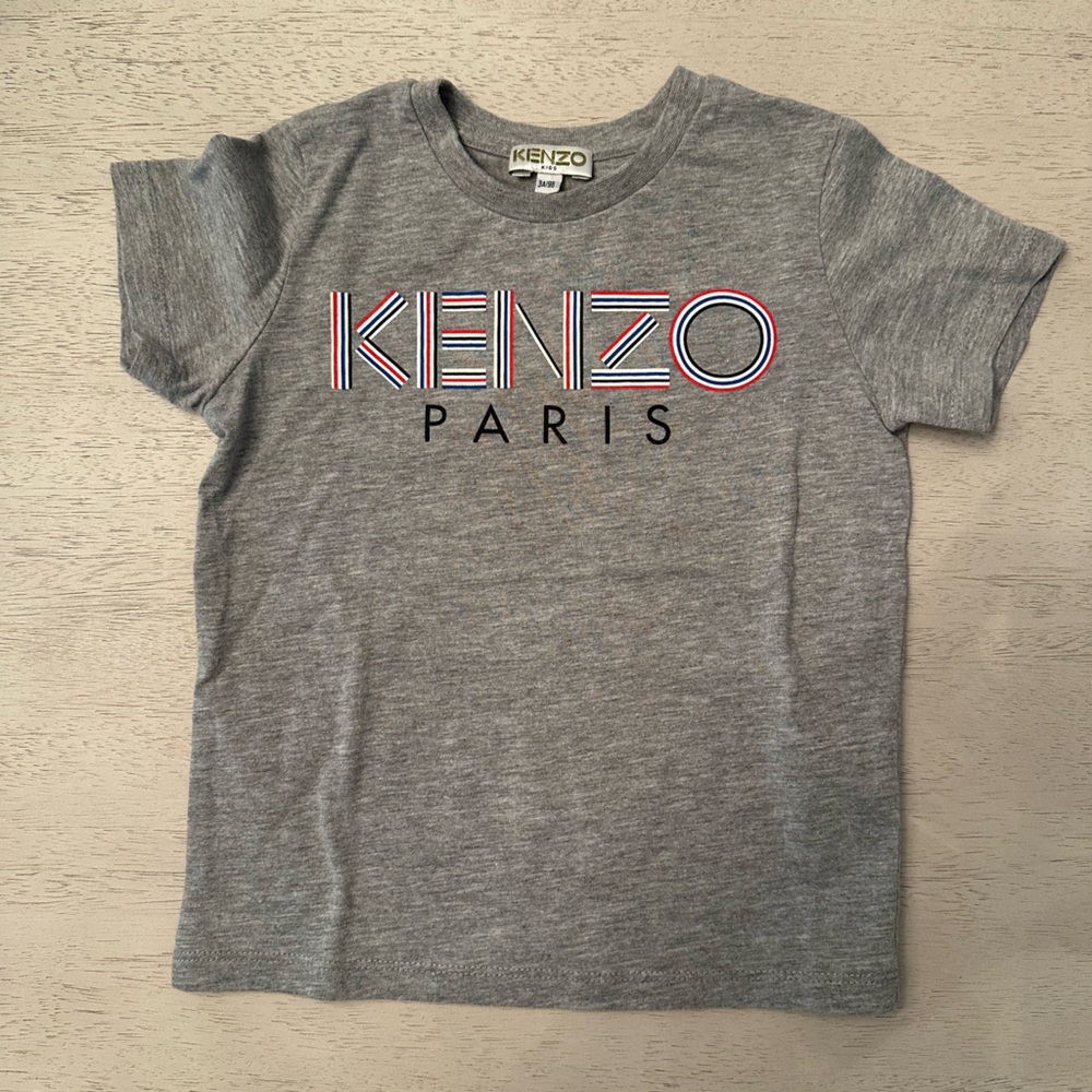 Kids Kenzo Grey Shirt